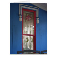 Moon in Window Note Card