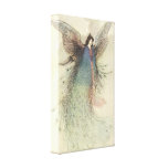 Moon Maiden Japanese Fairy by Warwick Goble Stretched Canvas Prints