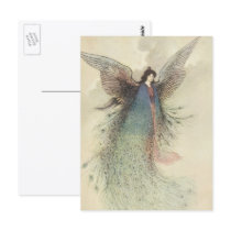 Moon Maiden Japanese Fairy by Warwick Goble Post Cards