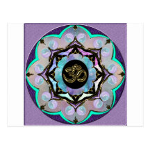 Moon Mandala Postcard