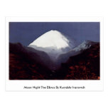 Moon Night The Elbrus By Kuindshi Ivanovich Post Cards
