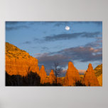 Moon Over Sedona, Arizona 2222