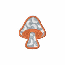 Moon Pattern Mushroom Polo