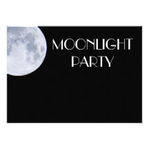 Moon Personalized Invitation