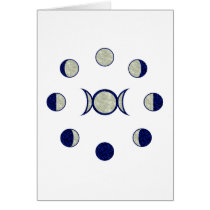 Moon Phases Card