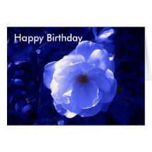 moon rose, Happy Birthday Greeting Cards
