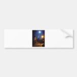 Moon Shadow Bumper Sticker