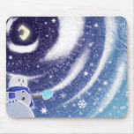 Moon Snow Mousepad