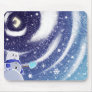 Moon Snow Mousepad
