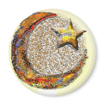 Moon-Star -Islam Refrigerator Magnets