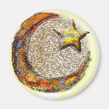Moon-Star -Islam Refrigerator Magnets