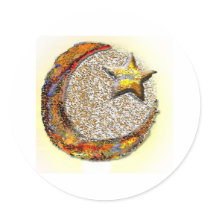Moon-Star -Islam Sticker