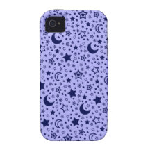 moon & Stars Vibe iPhone 4 Covers