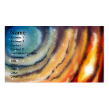 Moon Sunset Business Card