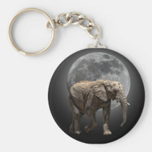 MOONGLOW ELEPHANT KEYCHAIN