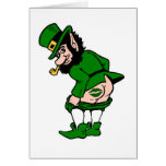 Mooning Leprechaun Cards