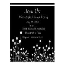 Moonlight Invite Post Card