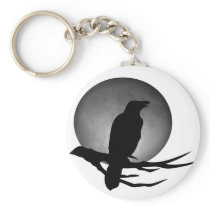 moonlight raven keychain