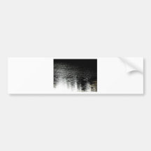 Moonlight sparkle bumper stickers