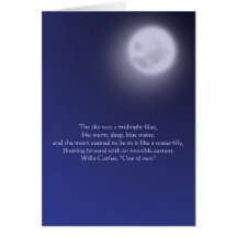 Moonlight with quote cards