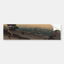 Moonlit Beach in Japan no.1 Bumper Sticker