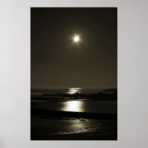 Moonlit Lido Posters