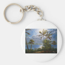 Moonlit Tropics Keychains