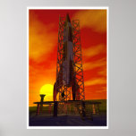 Moonrocket Print