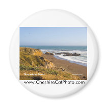 Moonstone Beach Cambria California Products Fridge Magnet