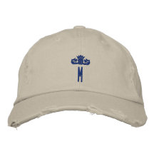 Moontree Hat -distressed Embroidered Hat