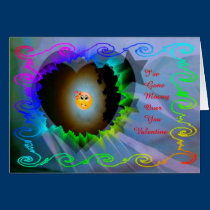 Moony for you,Valentine card cards