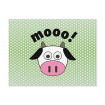 Mooo! Cow Postcards
