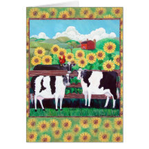 Moooooo Cows Greeting Cards