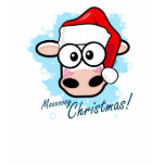 Mooooooy Christmas Festive Cow Kids Clothing t-shirts