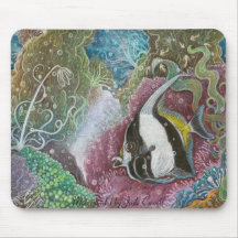 Moorish idol Mousepad