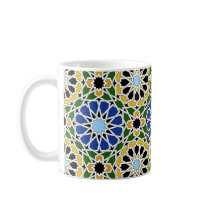 Moorish tile mug