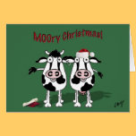 MOOry Christmas and a Happy MOO Year! cards