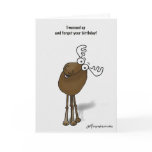 moose birthday belated card