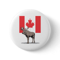Moose Canada Button