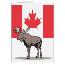 Moose Canada Cards