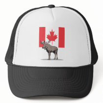 Moose Canada Trucker Hat