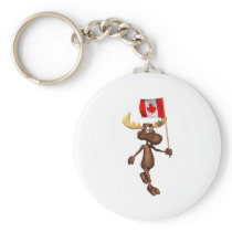 Moose Canada Key Chain