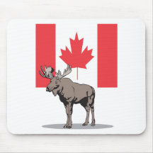 Moose Canada Mouse Pads