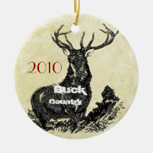 Moose Country Christmas Ornament