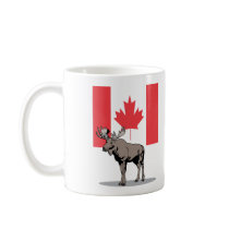 Moose & Flag Mugs