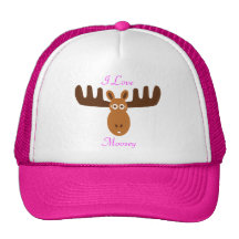 Moose Head_I Love Moosey Hat