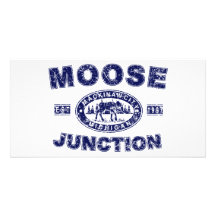 Moose-Junction-Distressed-[ Photo Greeting Card