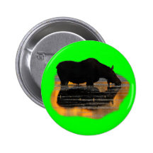 Moose & Reflections Pinback Buttons