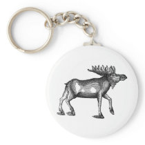 Moose Shirts and Gifts 115 Keychain