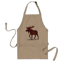 Moose Shirts and Gifts 129 Apron